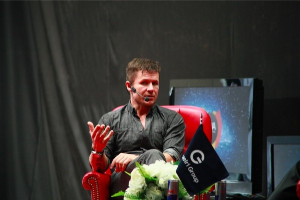 Felix Baumgartner at MENA Cristal Festival